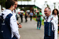 Lance Stroll, Williams, mit Paddy Lowe, Williams-Technikchef