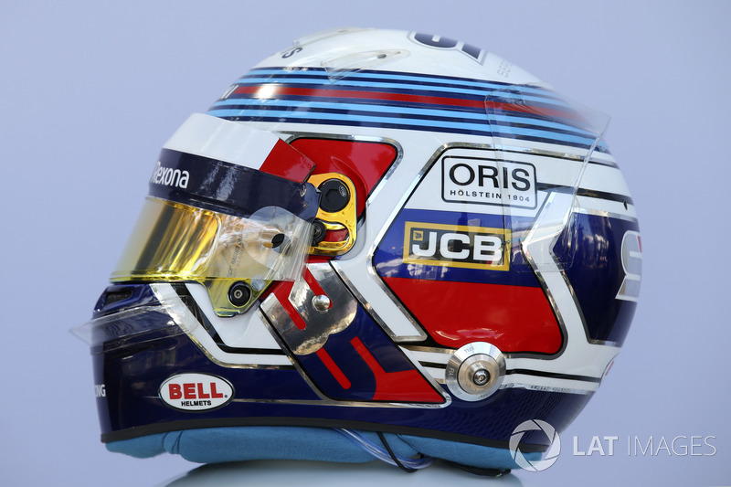 Casco de Sergey Sirotkin, Williams
