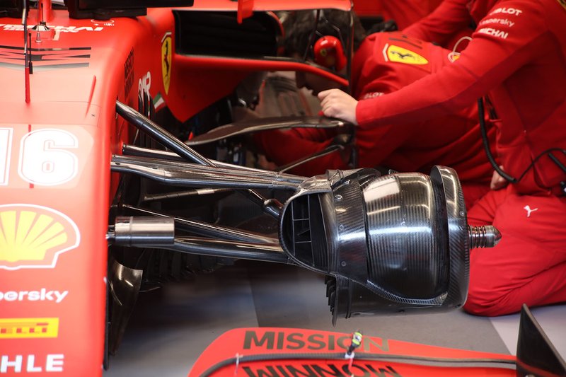 Ferrari SF1000: ecco la sospensione anteriore molto tradizionale