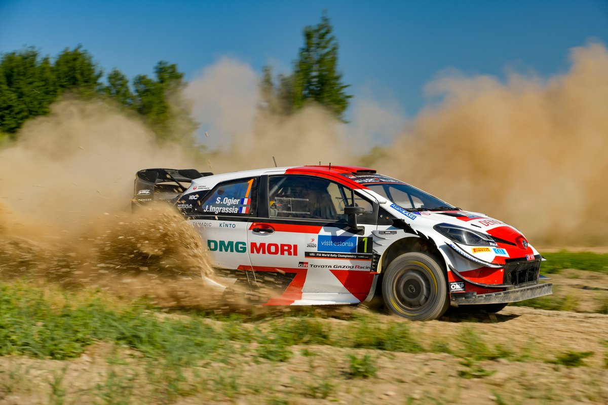 Sébastien Ogier, Julien Ingrassia, Toyota Gazoo Racing WRT Toyota Yaris WRC