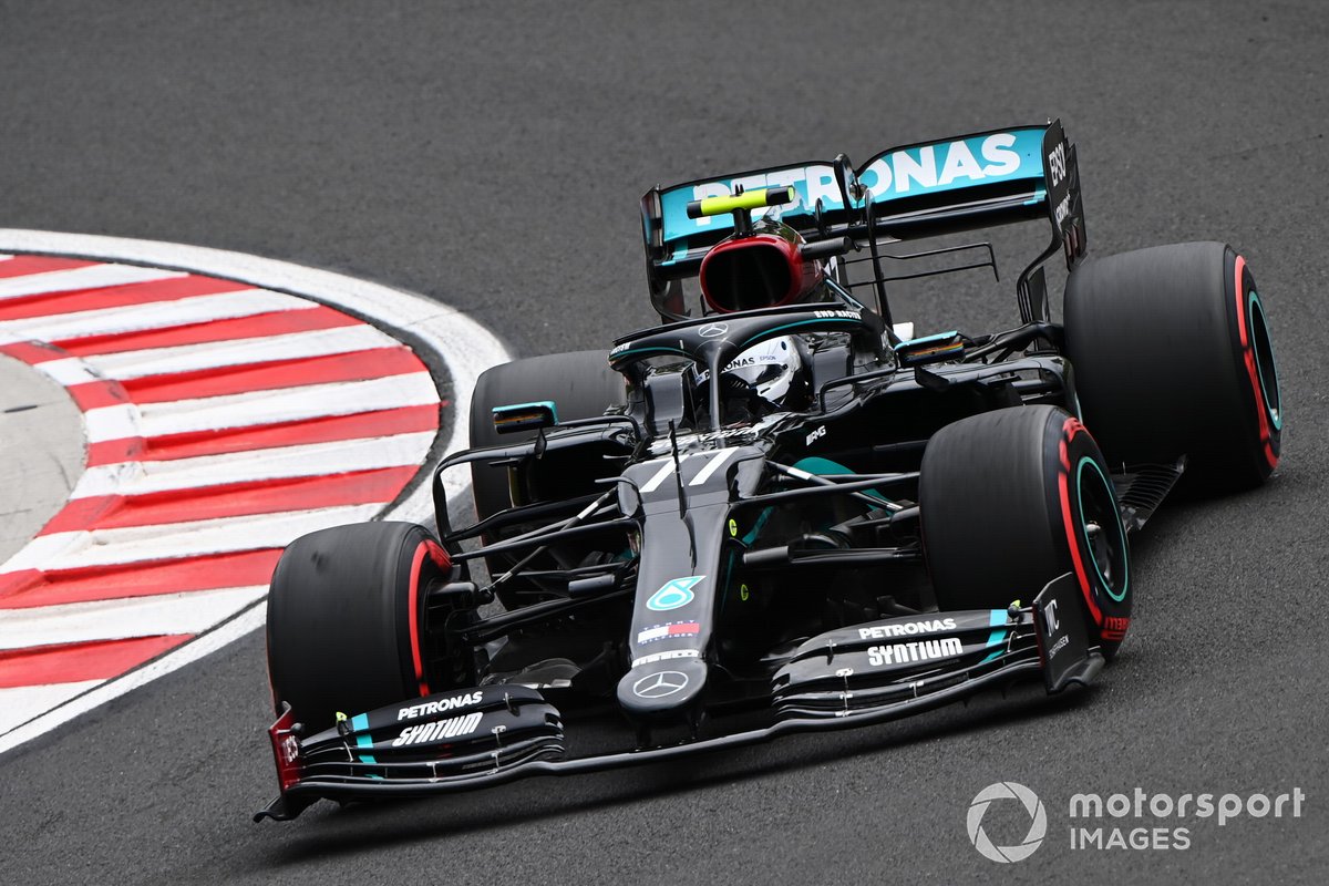 P2 Valtteri Bottas, Mercedes F1 W11