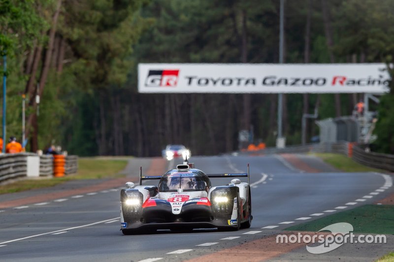#8 Toyota Gazoo Racing Toyota TS050: Sébastien Buemi, Kazuki Nakajima, Fernando Alonso