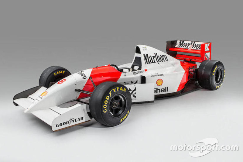 Болід Айртона Сенни McLaren-Cosworth Ford MP4/8A 1993 року