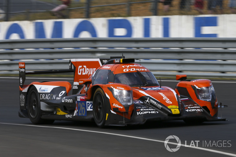 #26 G-Drive Racing Oreca 07 Gibson: Roman Rusinov, Andrea Pizzitola, Jean-Eric Vergne
