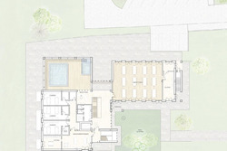 Centro per disabili Santa Marta, planimetria