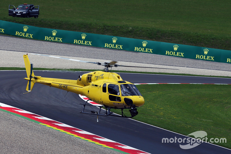 A helicopter