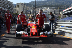 The car of Kimi Raikkonen, Ferrari SF16-H