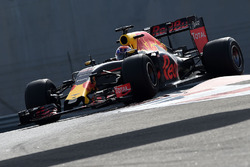 Max Verstappen, Red Bull Racing testing the new 2017 Pirelli tyres