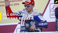 All official Yamaha Factory Racing riders