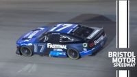 Chris Buescher takes the checkered flag at Bristol