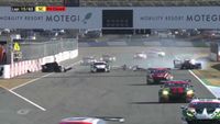 Crazy Accident Under the Safety Car at Motegi