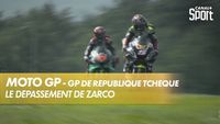 Fabio Quartararo dépassé par Johann Zarco