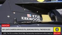 IndyCar: Kirkwood now available to any team as he seeks fulltime ride