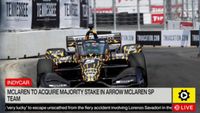 IndyCar: McLaren to acquire majority stake in Arrow McLaren SP team