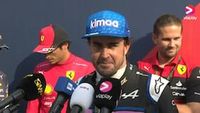 Interview Fernando Alonso na puntenfinish in F1 Dutch Grand Prix
