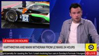 Karthikeyan, Maini withdraw from Le Mans 24 Hours
