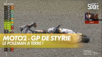 La chute d'Arón Canet sur le Red Bull Ring