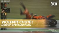 La chute d'Iker Lecuona en Essais Libres 2