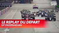 Le départ calme du GP d'Azerbaïdjan