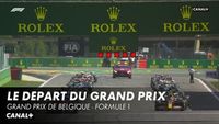 Le départ du Grand Prix de Belgique