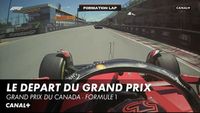 Le départ du Grand Prix du Canada