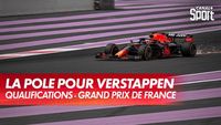 Max Verstappen prend la pole au Grand Prix de France