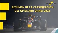 Resumen de la clasificación del GP de México 2022 de F1 en el Autódromo Hermanos Rodríguez