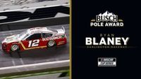 Ryan Blaney earns Busch Pole for Darlington playoff opener