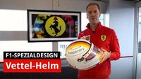 Sebastian Vettels Helmdesign-Hommage an Michael Schumacher
