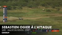 Sébastien Ogier à l'attaque dans la dixième spéciale