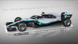 Las actualizaciones en el auto de Mercedes en Monza