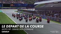 Le départ du Grand Prix d'Espagne