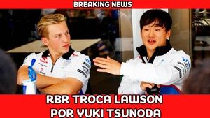 RBR TROCA LAWSON POR TSUNODA JÁ NO JAPÃO! Jornais holandeses CRAVAM troca: Liam fica na Racing Bulls