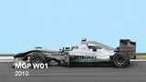Mercedes: cronología de todos los modelos F1