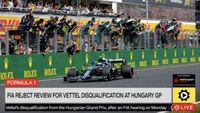 Formula 1: Aston Martin fails in review bid of Vettel's Hungarian GP DQ