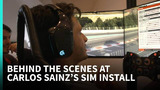 Achter de schermen bij Sainz' simulator