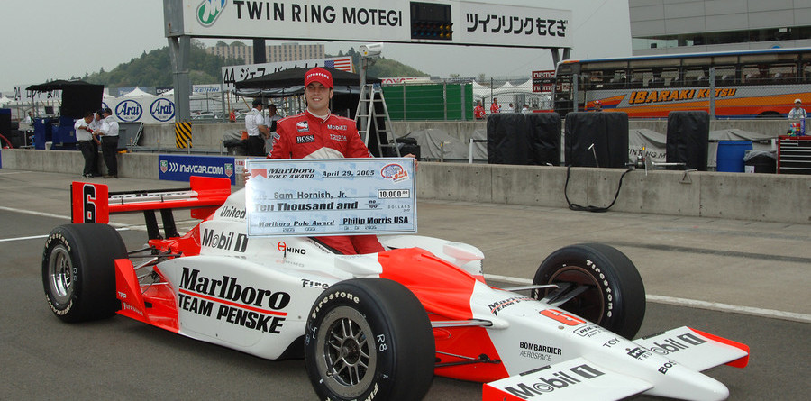 IRL: Hornish earns Motegi pole IRL: Hornish earns Motegi pole