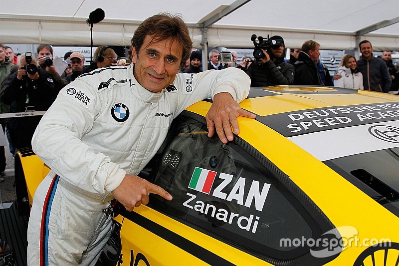 Alex Zanardi als BMW-Gaststarter bei der DTM in Misano!