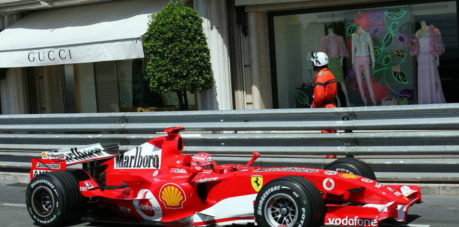 Schumacher on pole position for Monaco GP Schumacher on pole position for Monaco GP