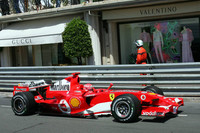 Schumacher on pole position for Monaco GP Schumacher on pole position for Monaco GP