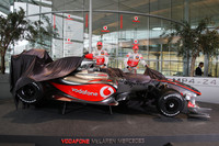Hamilton and Kovalainen uncover McLaren MP4-24 Hamilton and Kovalainen uncover McLaren MP4-24