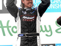 Thompson takes double in wet Donington epic Thompson takes double in wet Donington epic