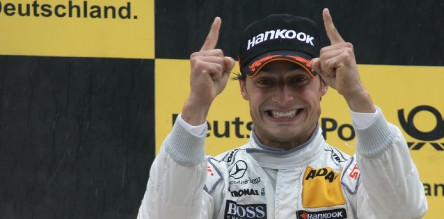 Spengler wins all wet DTM race at Norisring Spengler wins all wet DTM race at Norisring