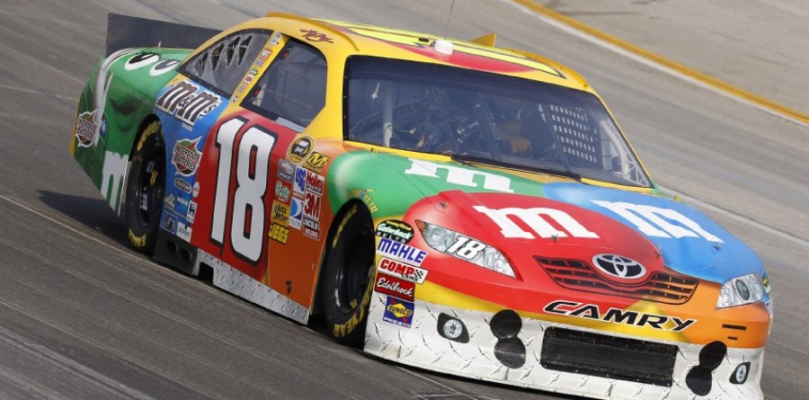 Rain Hands Kyle Busch NASCAR Kentucky 400 Pole Rain Hands Kyle Busch NASCAR Kentucky 400 Pole