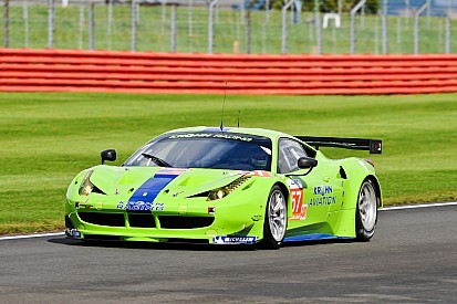 Krohn's Ferrari started and finished in the same position at Silverstone