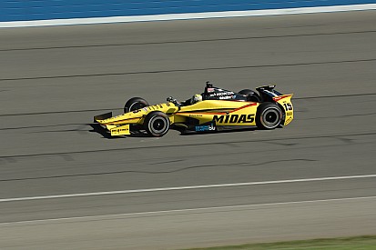 Rahal optimistic after completing the first of a two day test