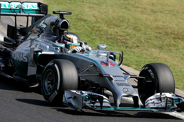 Hamilton on top again in Hungary