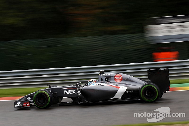 Sauber's Sutil clinch 14th position on qualifying for tomorrow's Belgian GP