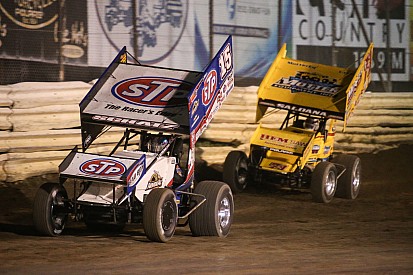Donny Schatz scores his fourth win of the season at Placerville Speedway