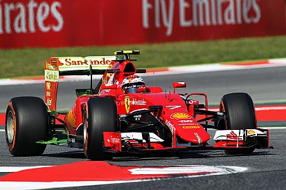 Manque d'adhérence pour Räikkönen en Espagne
